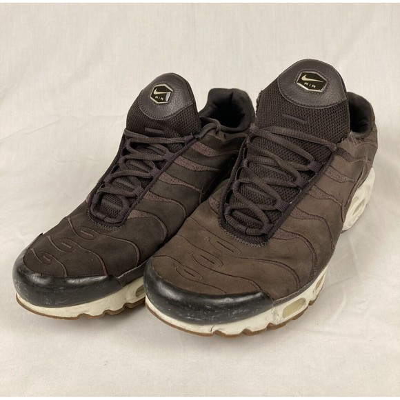Nike Air Max Plus EF 'Velvet Brown' Mocha Brown Sail Sneakers AH9697-213 Size 12 - Picture 2 of 9